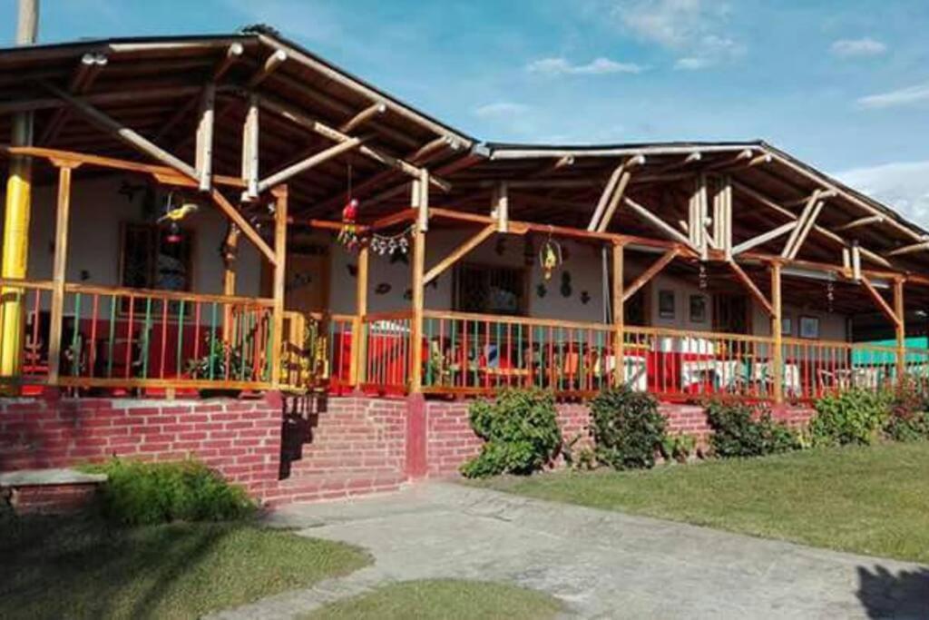 Finca En El Quindio Arrullo Cafetero Quimbaya Exteriér fotografie